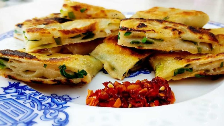 十味葱油饼