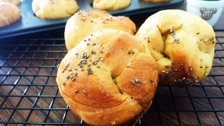 奇亚籽咖啡12连迷你面包