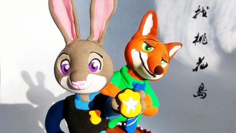 疯狂动物城翻糖杯蛋糕