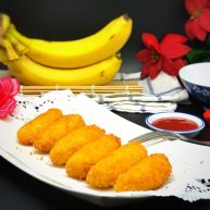 百变水果酥炸香蕉