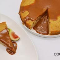 太妃糖酱无花果蛋糕