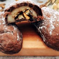 迷你巧克力麻薯软欧