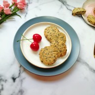 麦片芝麻核桃酥