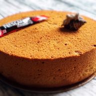 10寸咖啡戚风蛋糕