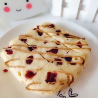 蔓越莓山药鸡蛋糕