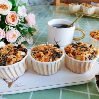 海苔肉松纸杯蛋糕