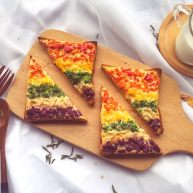 宝宝辅食12M彩虹芝士吐司