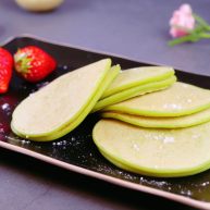 抹茶酸奶松饼