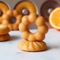 橙香甜甜圈植物油版