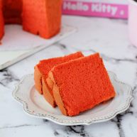 八寸中空红丝绒戚风蛋糕