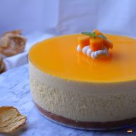 百香果冻芝士蛋糕