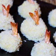 低脂减肥蒸出来滴龙利鱼凤尾虾球