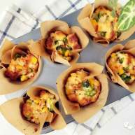 宝宝辅食什锦咸味早餐面包玛芬简单营养又美味18M