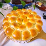 豆沙金钱小面包