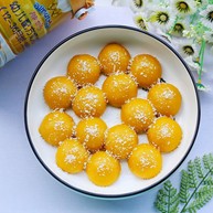 椰香南瓜糯米糍