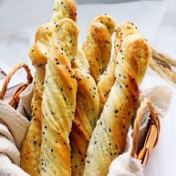 黑芝麻椰蓉面包棒