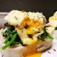 馒头版班尼迪克蛋brunch附水波蛋做法