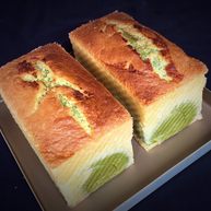 蛋糕夹心面包抹茶味