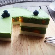 抹茶酸奶双色吐司