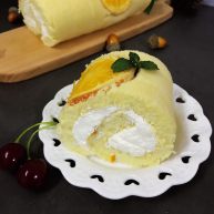 橙子蛋糕卷