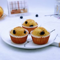 新手入门级蓝莓椰蓉马芬蛋糕