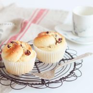 蔓越莓椰蓉花朵面包