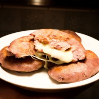 奶香拉丝紫薯饼