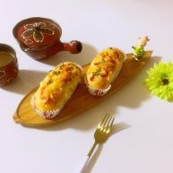 香葱芝士肉松包