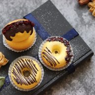 橙味甜甜圈蛋糕在家就可复刻的经典美味