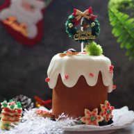 瑞士蛋糕卷之雪融蛋糕做圣诞应景美食