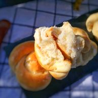 超级松软的炼乳小面包