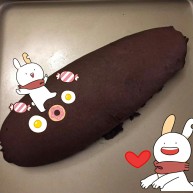 香浓巧克力爆浆面包