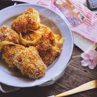 无油低脂会拉丝的爆浆芝士鸡米花