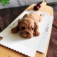 网红小狗慕斯蛋糕