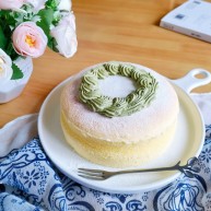 轻乳酪蛋糕抹茶奶油