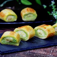 辅食计划十牛油果香蕉卷