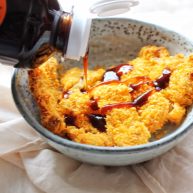 几乎无油的炸猪排