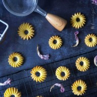 百香果花朵曲奇