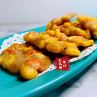 鲜虾玉米饼