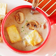 法式奶油蘑菇汤