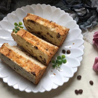 香蕉黑巧粘米粉戚风