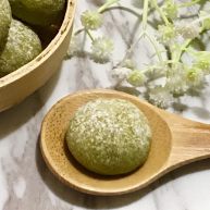 法式抹茶莎布雷酥球