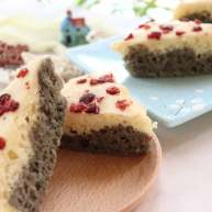 双色蔓越莓发糕