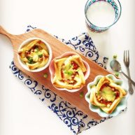 小芽早餐法式吐司披萨盏