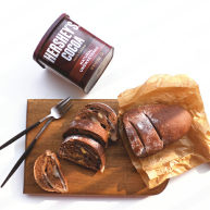 可可麻薯夹心软欧