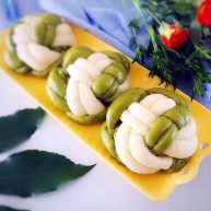 即方便又快捷一次发酵双色绣球馒头