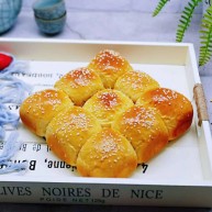 超级松软零失败的全麦蜜豆小餐包