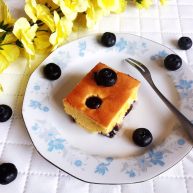 蓝莓无水海绵蛋糕