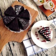 无烤箱版黑米蛋糕