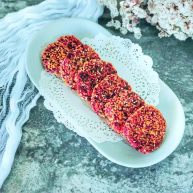 万紫千红香蕉紫薯燕麦饼